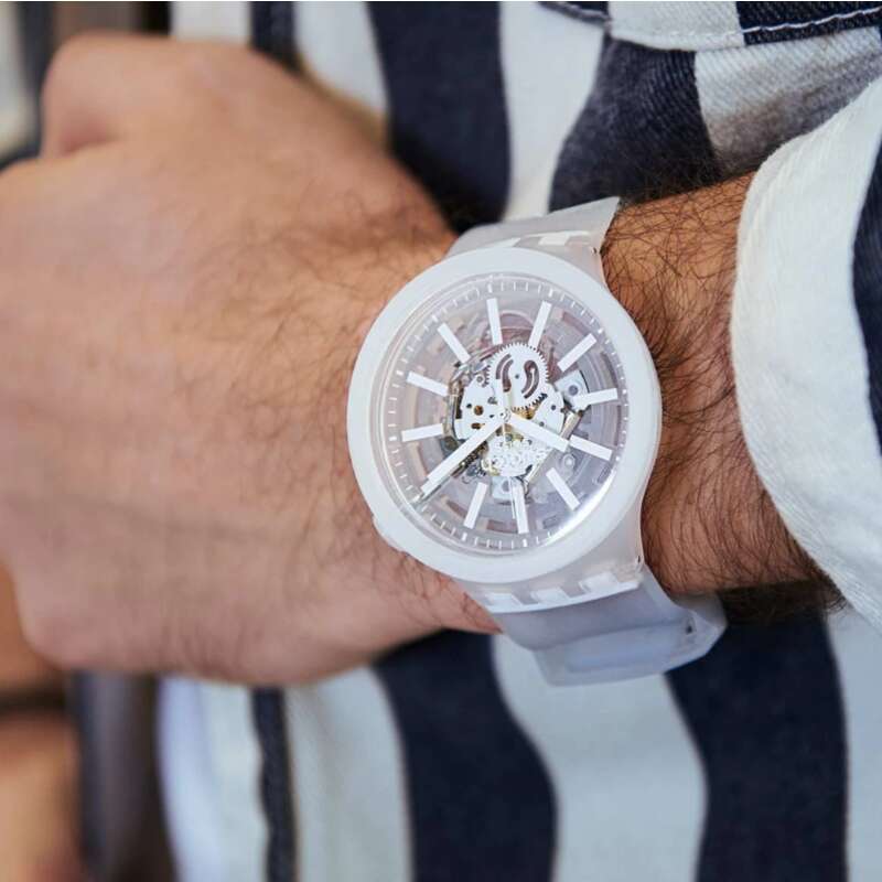 Swatch Analog Silicone watch