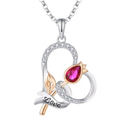 Love Lotus 925 Silver Necklace