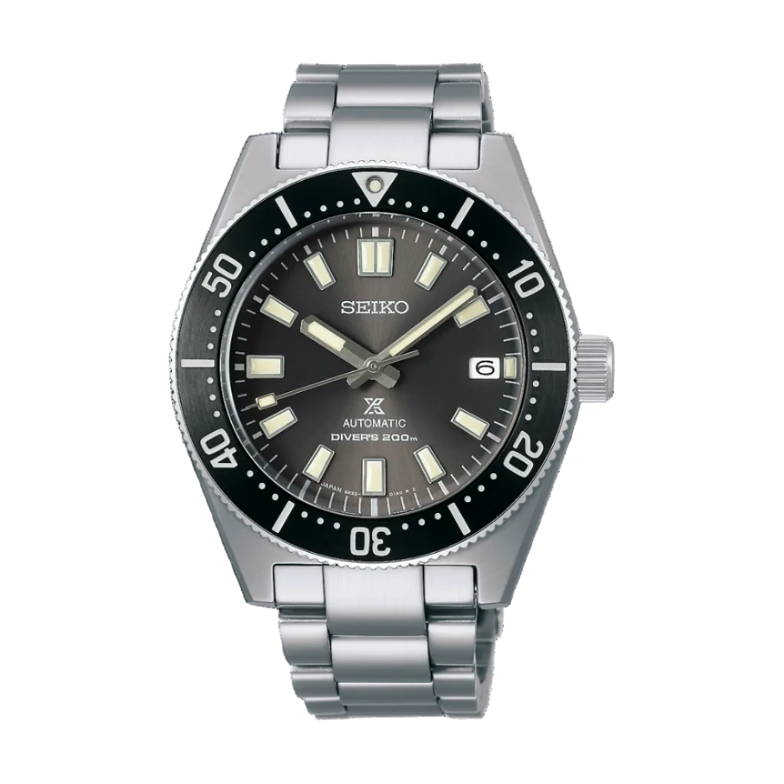 Seiko Prospex Dark Gray Dial Stainless Steel Bracelet Men's Watch