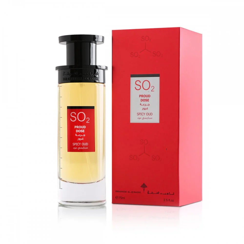 عطر براود دوز سبايسي عود من إبراهيم القرشي للجنسين - 75 مل، أو دو بارفان