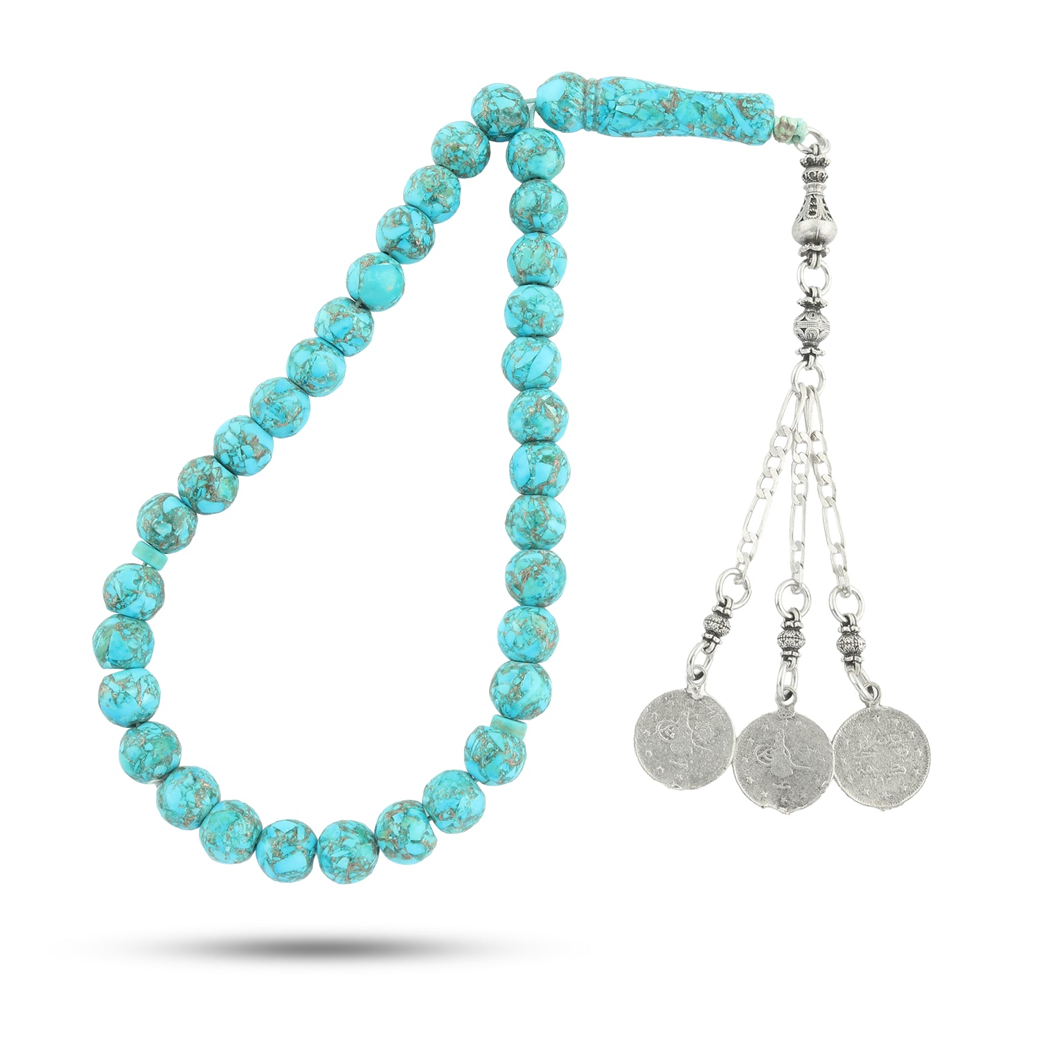 سبحة فيروز أنيقة للجنسين 33 حبة