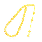 SROS04-K - سبحه تراب كهرمان فاتح , 33حبة