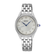 Seiko Silver Dial Blue Hands Women's Watch