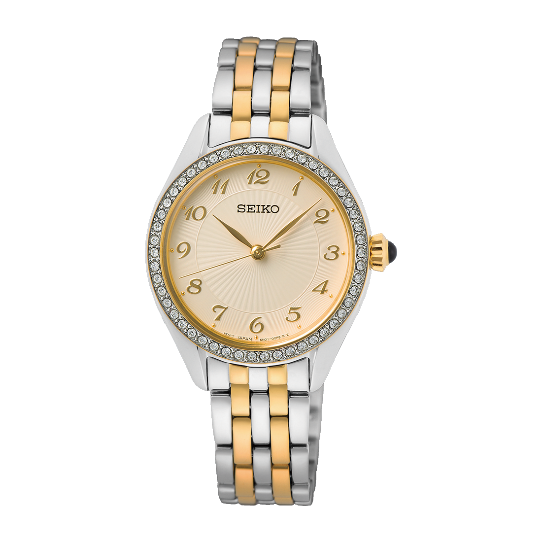 Seiko Champagne Dial Two-Tone Women's Watch