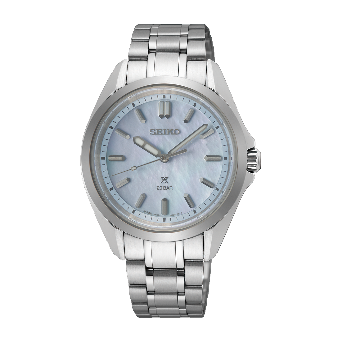 Seiko Light Blue Mother-of-Pearl Dial Women's Watch