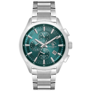 ساعة سانتا باربرا بولو آند راكيت الرجالية بمينا خضراء SB.1.10614-4