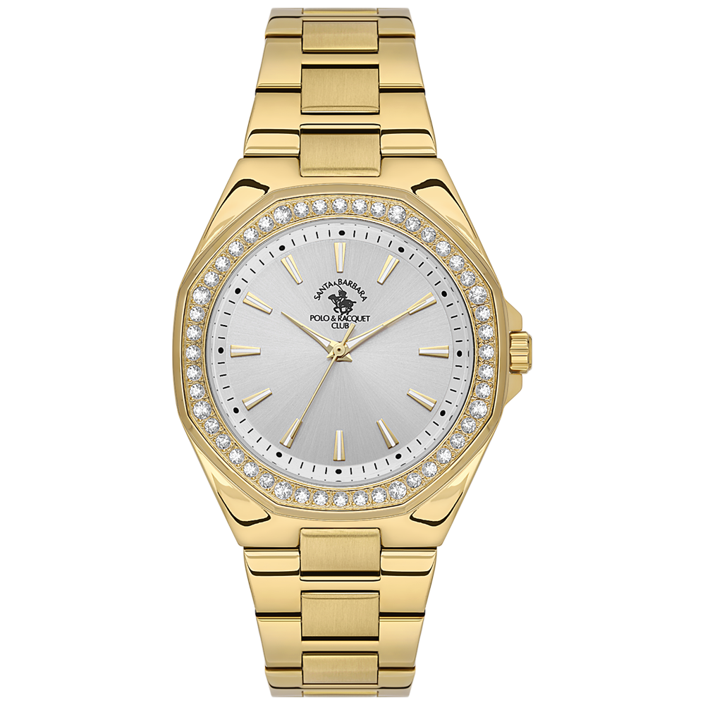 ساعة سانتا باربرا بولو آند راكيت النسائية موديل SB.1.10619-3