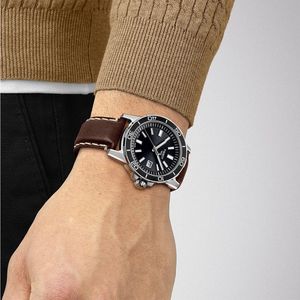 T125.610.16.051 - Tissot Men's Analog Leather Watch