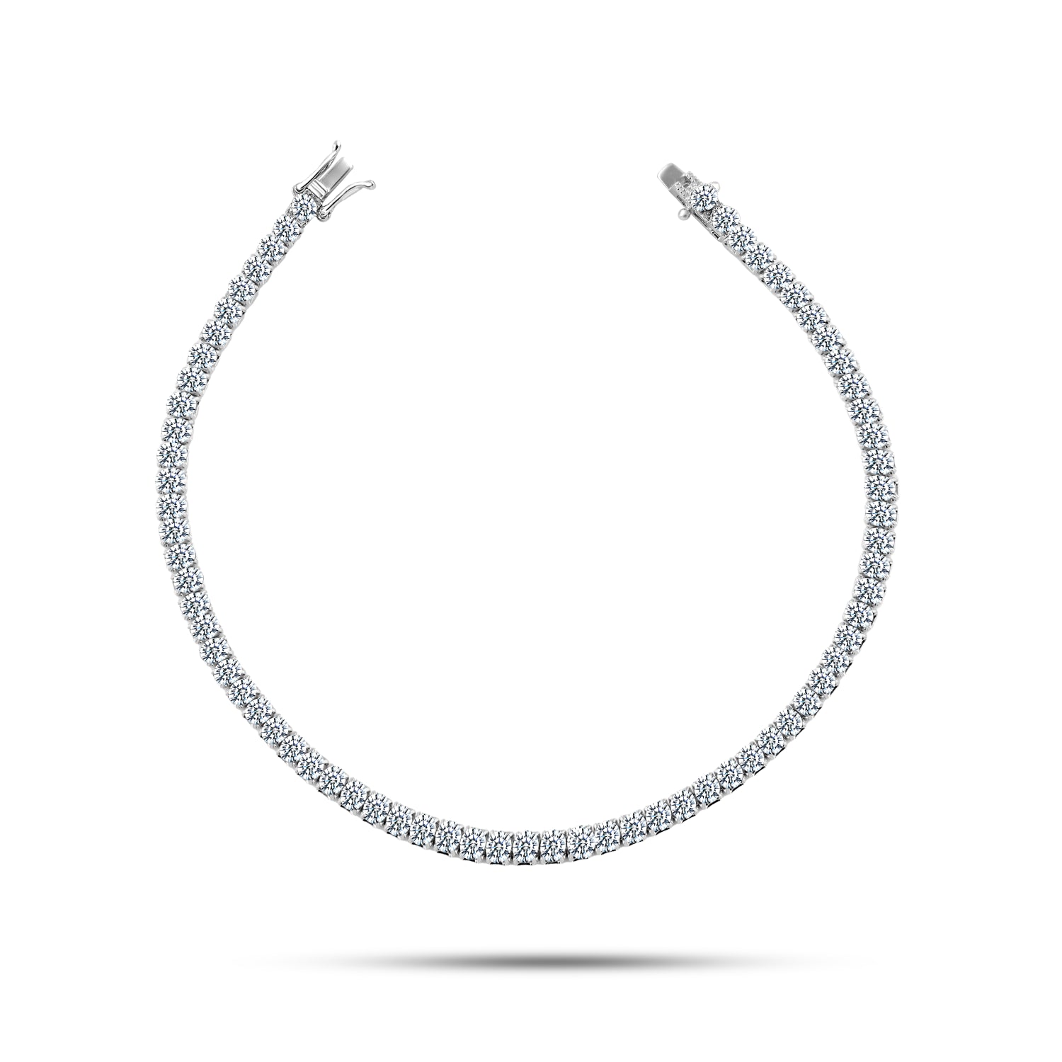 انسيال "تنس" فضة عيار 925 بإطلالة راقية