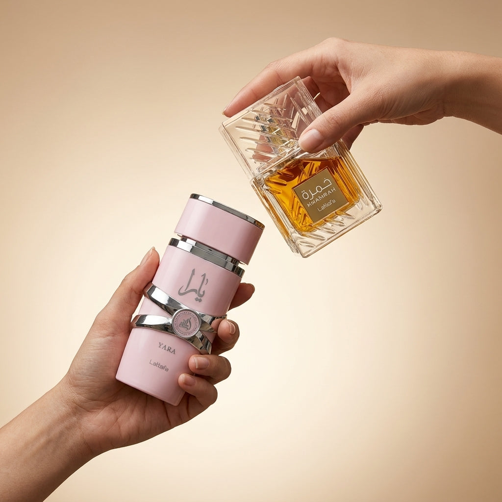 Lattafa Signature Bundle – Khamrah & Yara (100 ml + 100 ml)