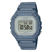 Casio Women's Sports Digital Watch – Blue Strap, LED Backlight, 50M Water Resistant