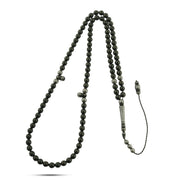 سبحة كوك لوكس مطعمة بفضة 999 – أنيق فاخر 33 حبة WROS005