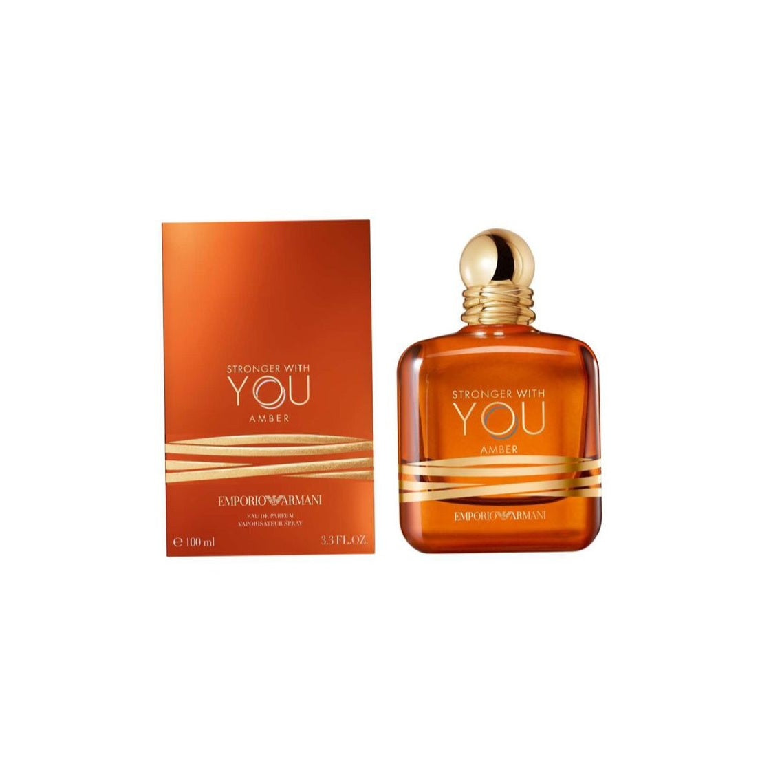 Emporio Armani Stronger With You Amber Eau De Parfum For Men 100Ml