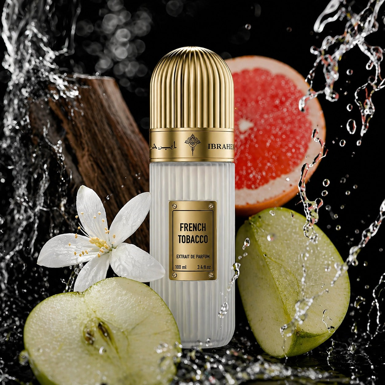عطر فرنسي توباكو من إبراهيم القرشي  – إكستريت دي بارفان – 100 مل للجنسين
