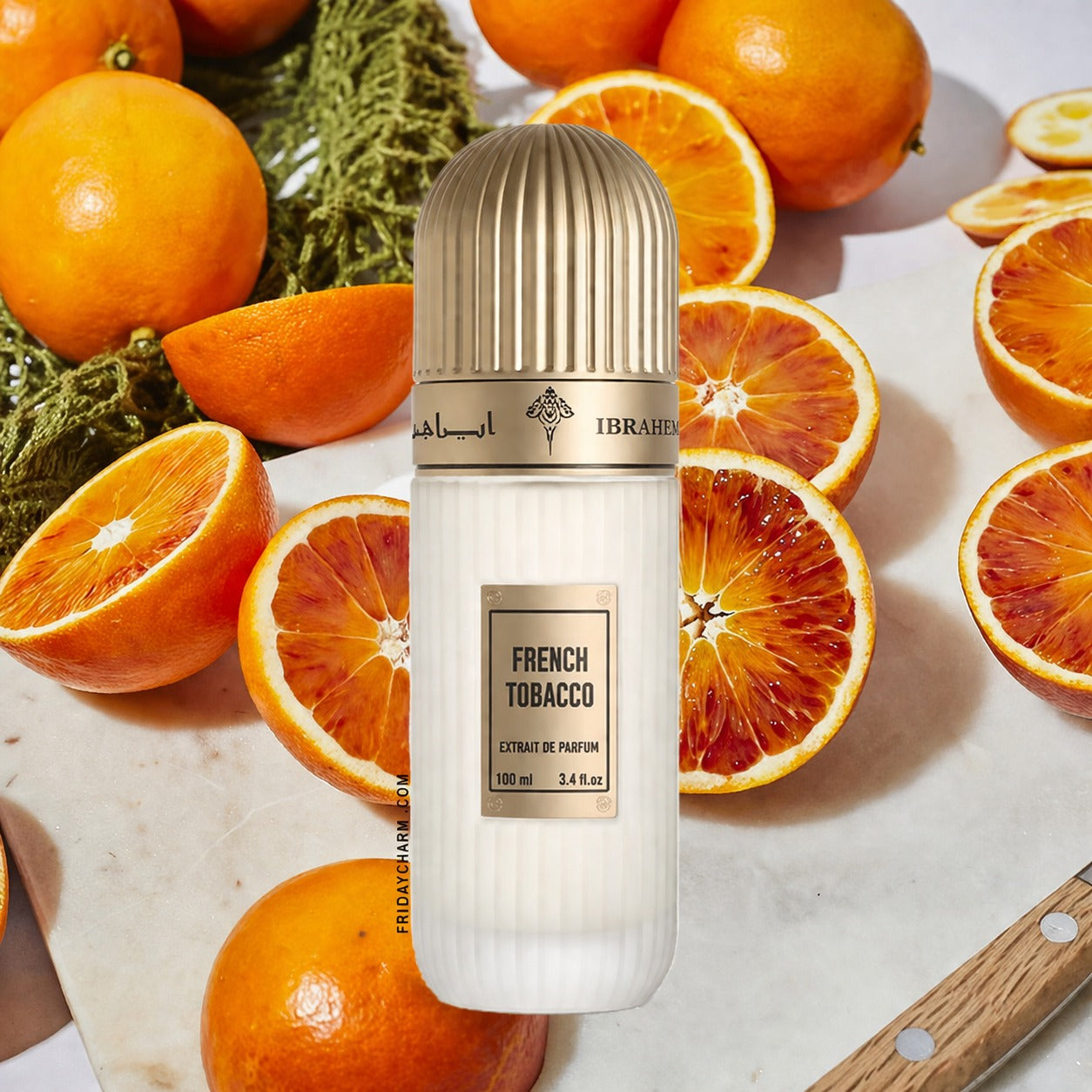 عطر فرنسي توباكو من إبراهيم القرشي  – إكستريت دي بارفان – 100 مل للجنسين