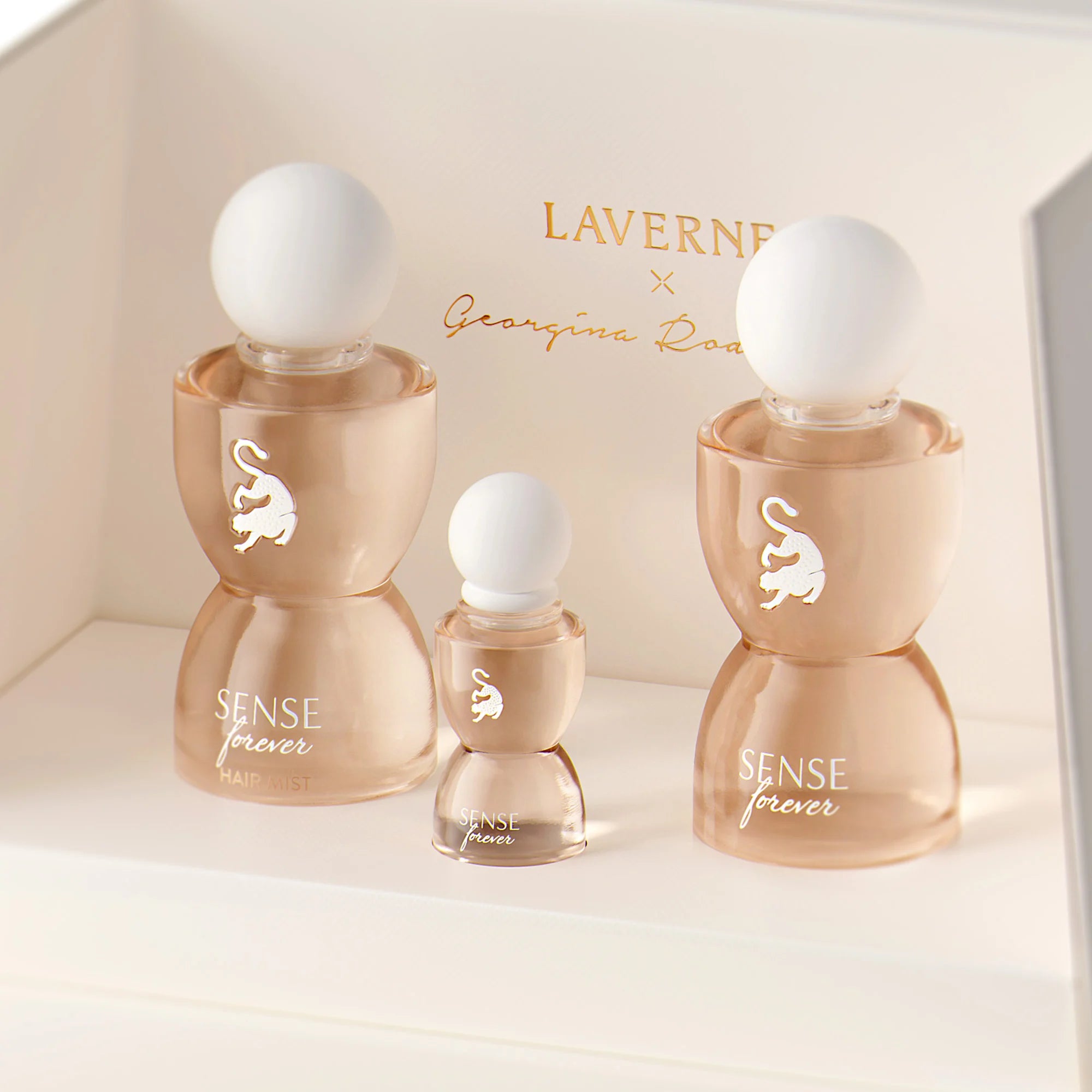 Sense Forever Set By Laverne For Women Perfume: 75 Ml - Hair Perfume: 75 Ml - Perfume Small 10 Ml - Eau De Parfum