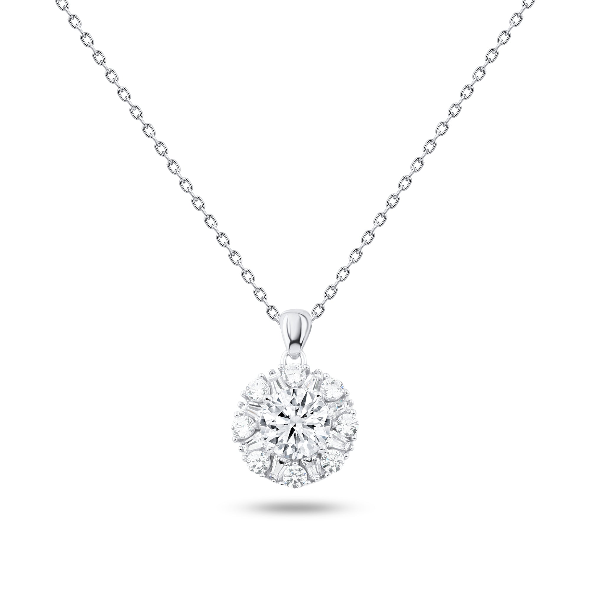 طقم بريق ملكي ناعم فضة عيار 925