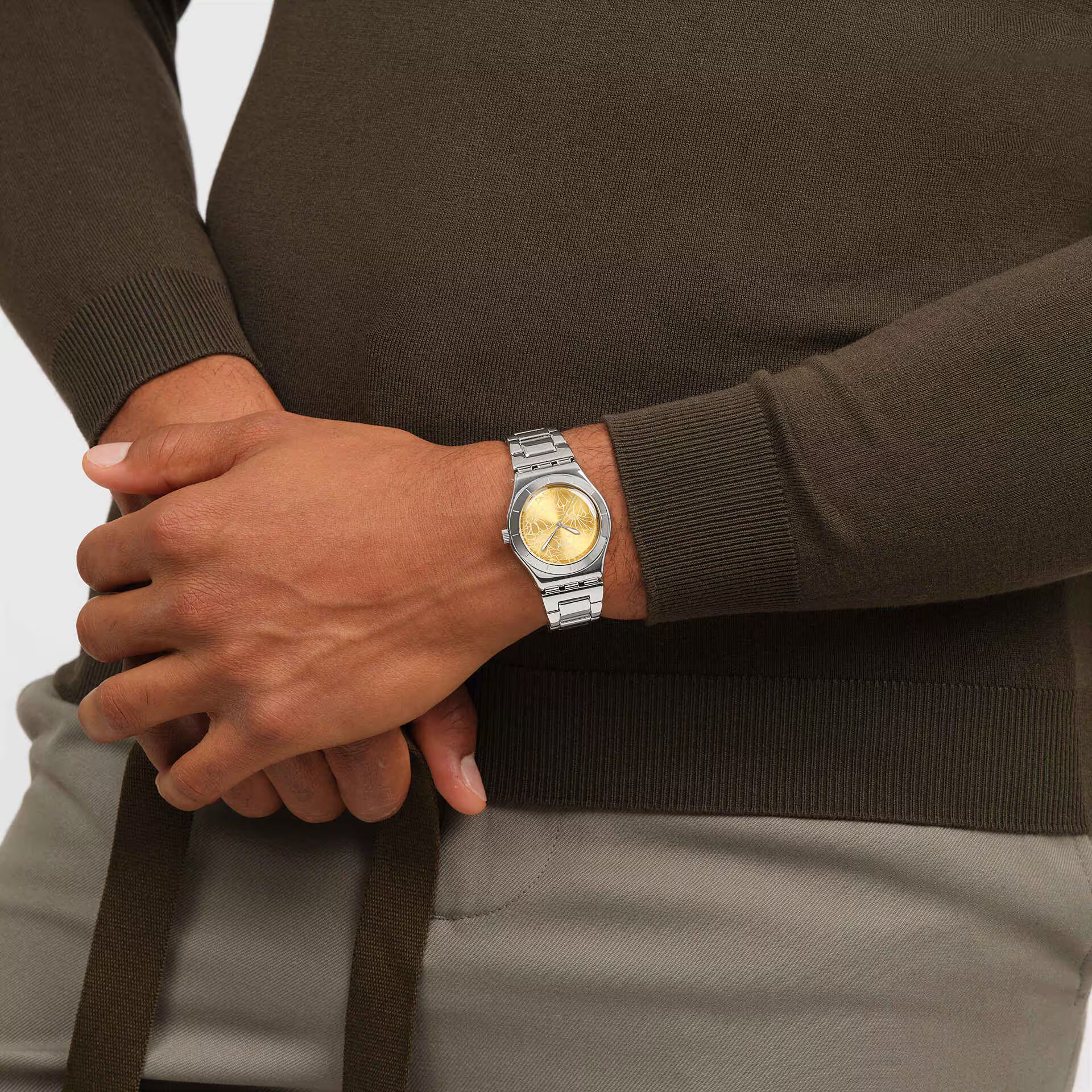 Quartz Watch Swatch Unisex Blossom Time - YLS235G