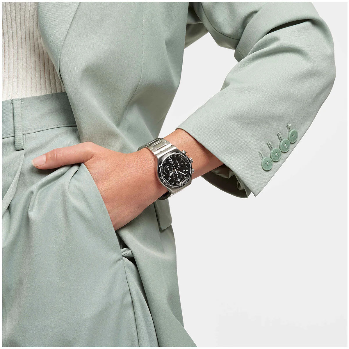 Swatch Night Flight Unisex -  YVS444GC 