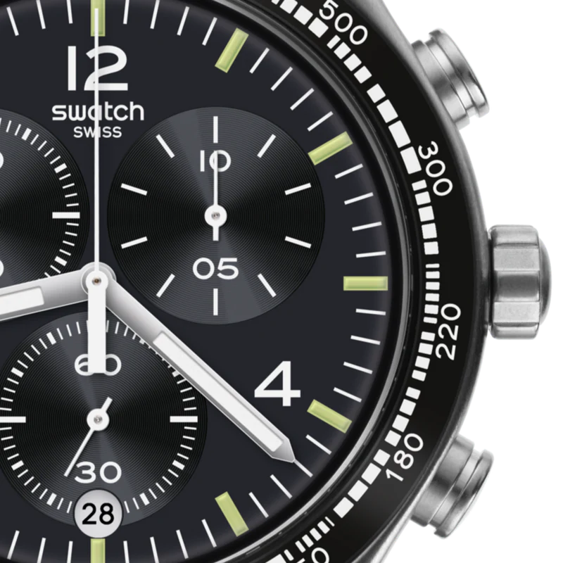 Swatch Night Flight Unisex -  YVS444GC 