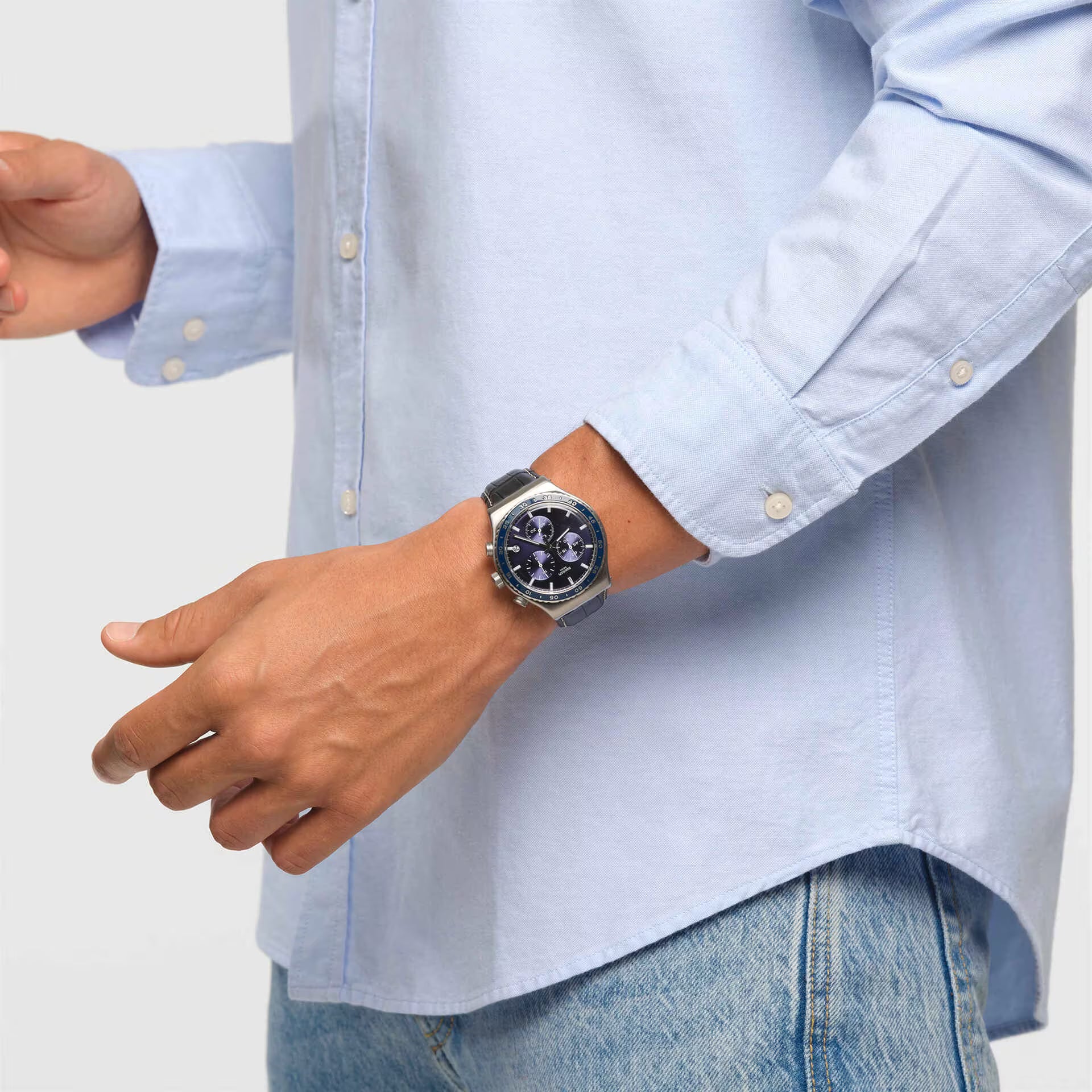 Swatch Cobalt Lagoon Chronograph Unisex - YVS496