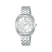 Alba Ladies Fashion Watch Stainless Steel Band, Light Silver Dial AH7BH5X1