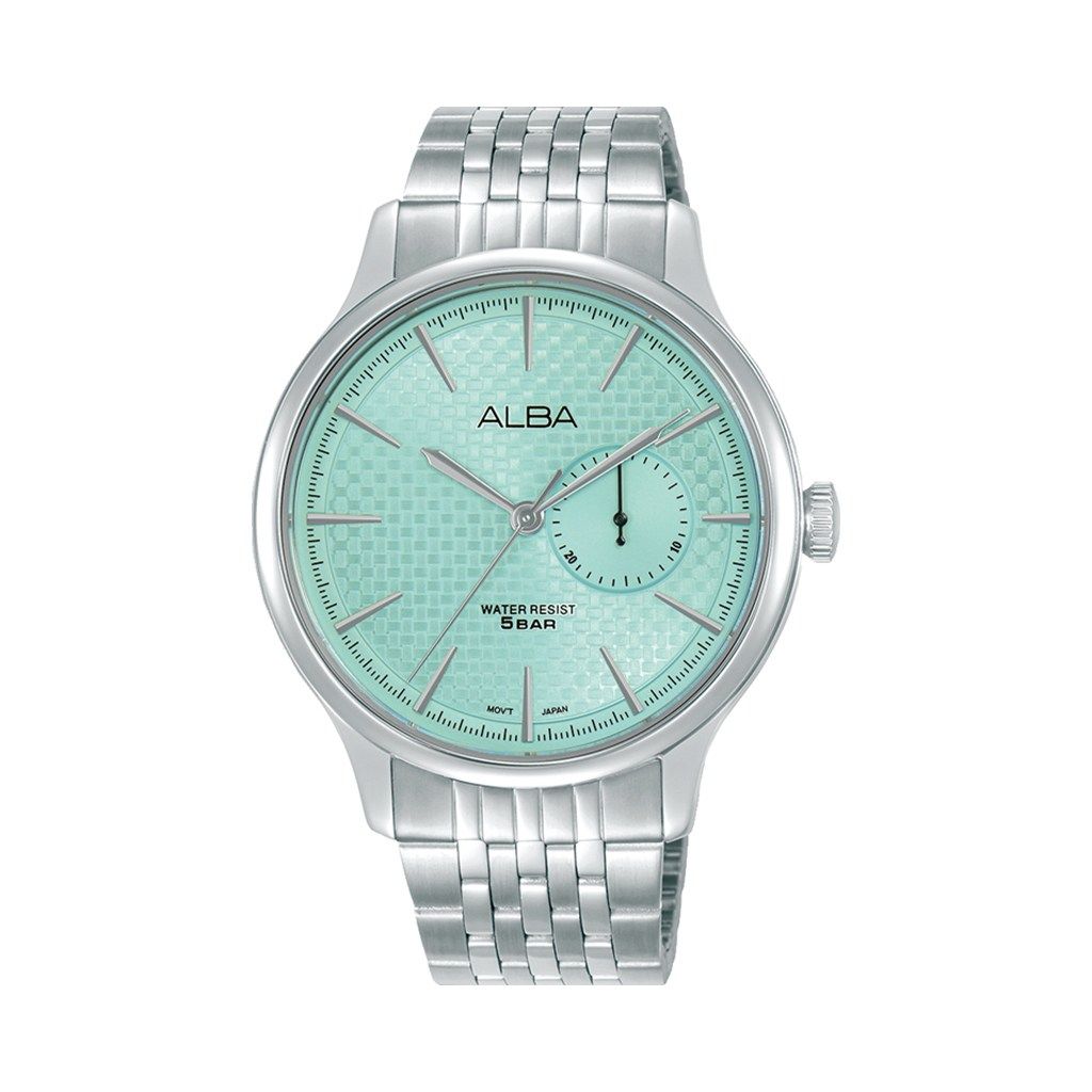 Alba Prestige Men’s Quartz Watch with Light Blue Dial - A5B007X
