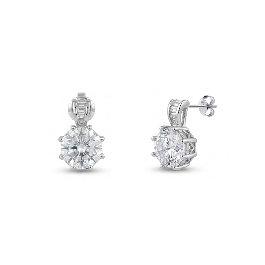 925 Silver Set with Sparkling Star Stone