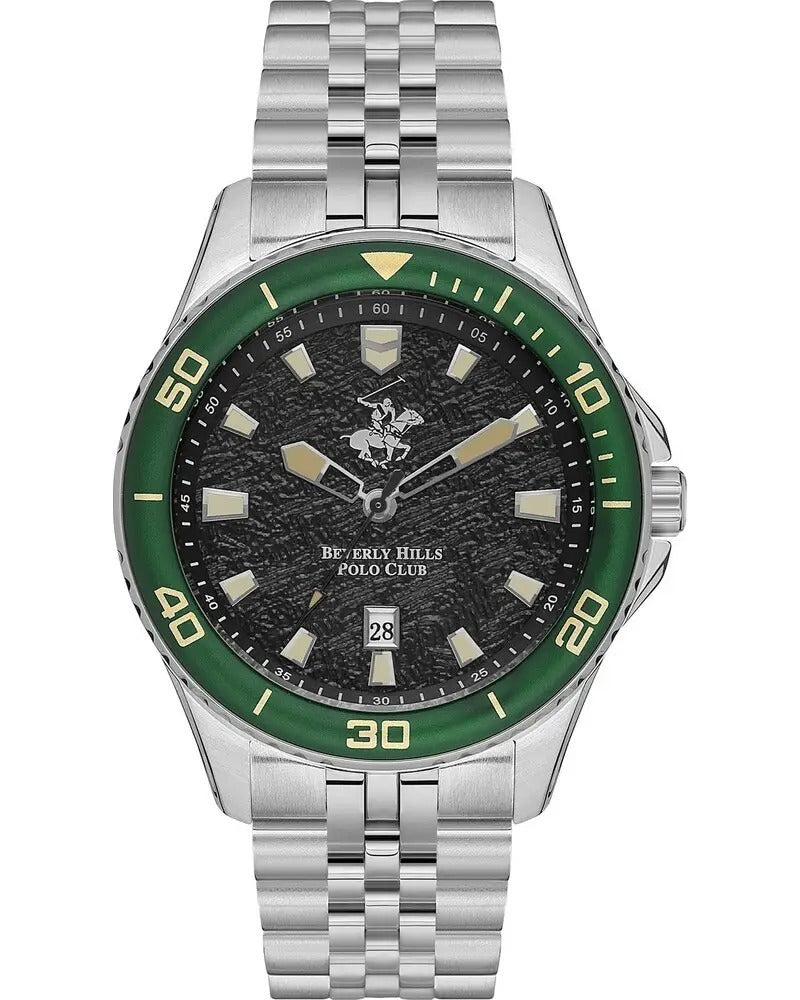 Beverly Hills Polo Club Men’s Analog Black Dial Watch – BP3559X.360