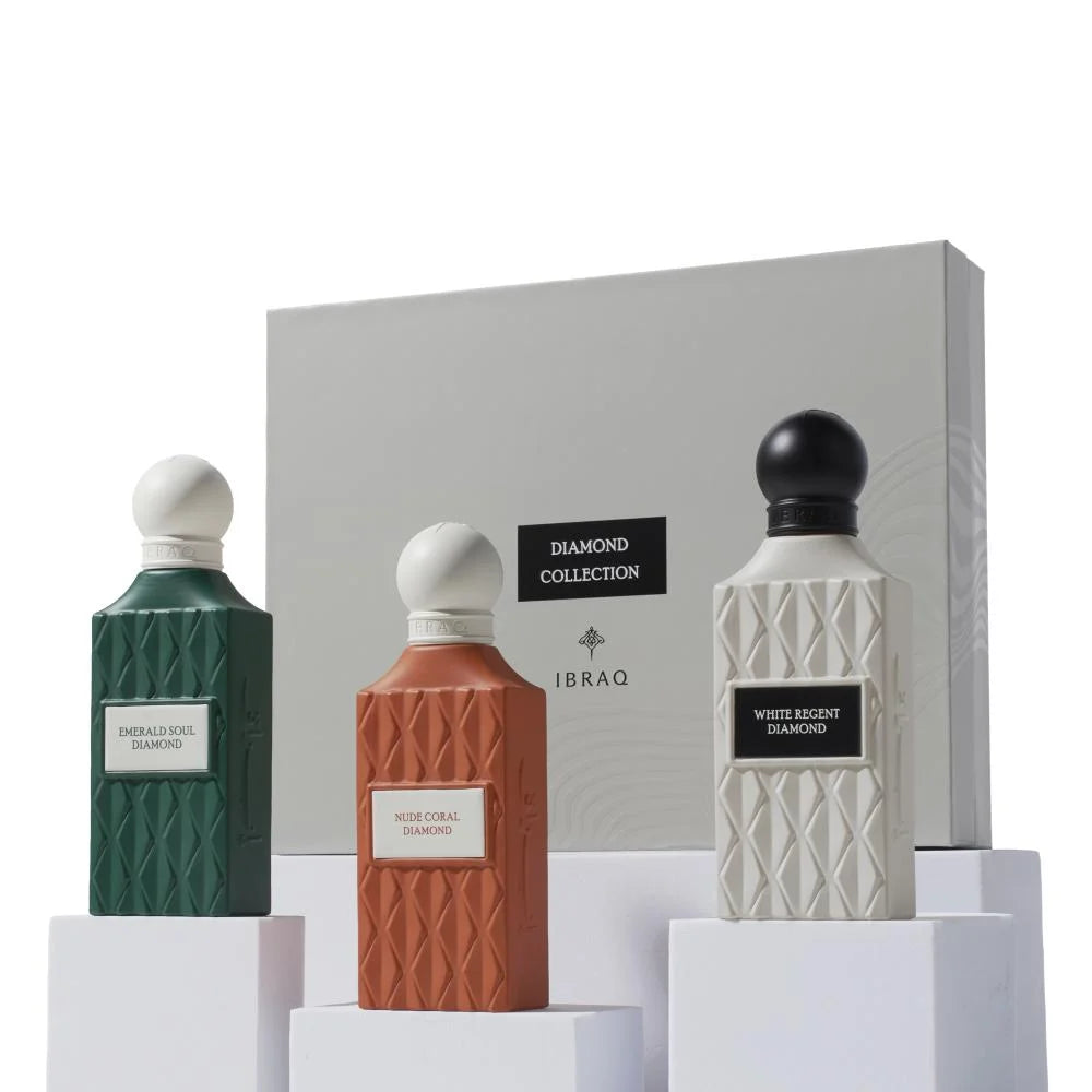 Ibraq Diamond Grey 2 Eau De Parfum 75 Ml X 3 - Unisex