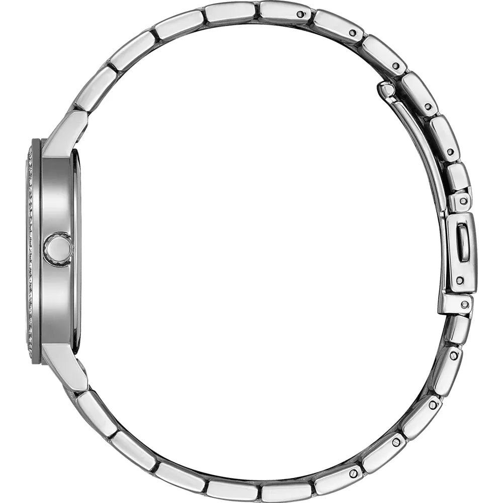 Citizen Quartz Women's Watch with Stainless Steel Bracelet and Pink Dial EL3100-55W