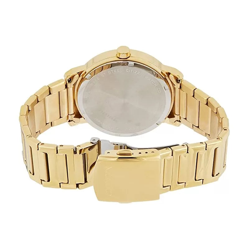 Citizen Men’s Quartz Watch with Gold Stainless Steel –BE9182-57E