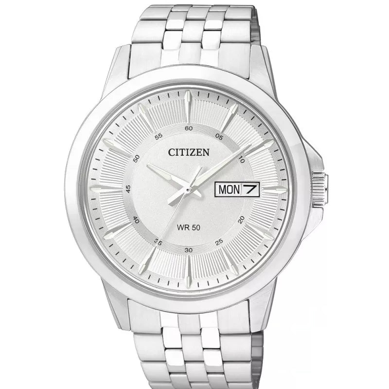 Citizen Men's Quartz Watch with Stainless Steel Bracelet and Silver Dial BF2011-51A
