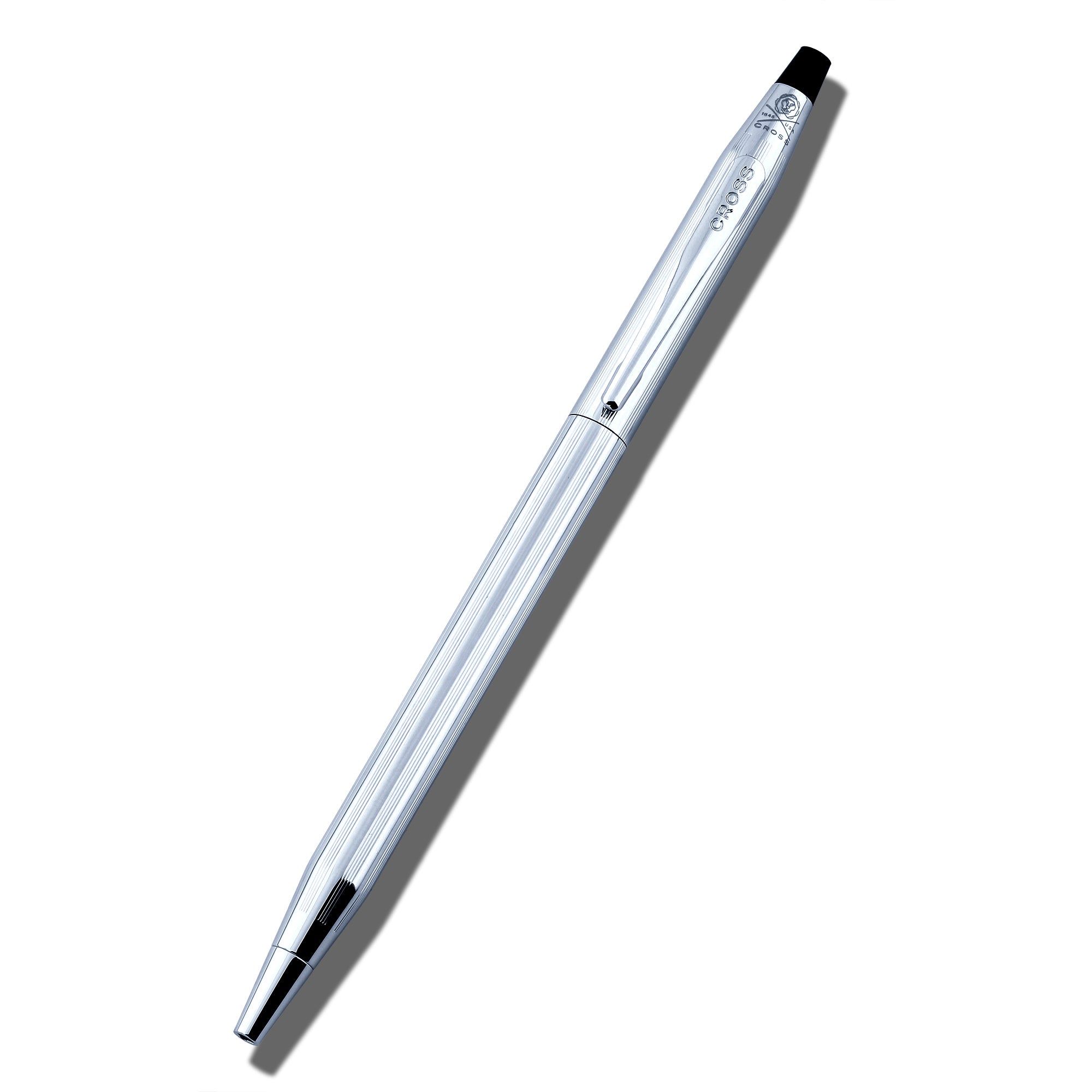 Cross Silver Ballpoint Pen & Men's Leather Wallet Set – CRBOX2