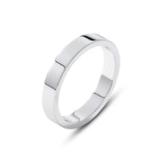 Men's Engagement Band 925 Sterling Silver