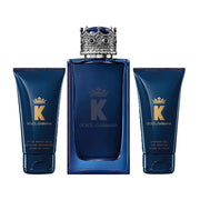 Dolce & Gabbana K Eau de Toilette Gift Set for Men 100ml + After Shave Balm 50ml + Shower Gel 50ml