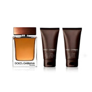 عطر ذا ون للرجال من دولتشي آند غابانا – أو دو تواليت 100 مل مع جل استحمام 50 مل وبلسم بعد الحلاقة 50 مل