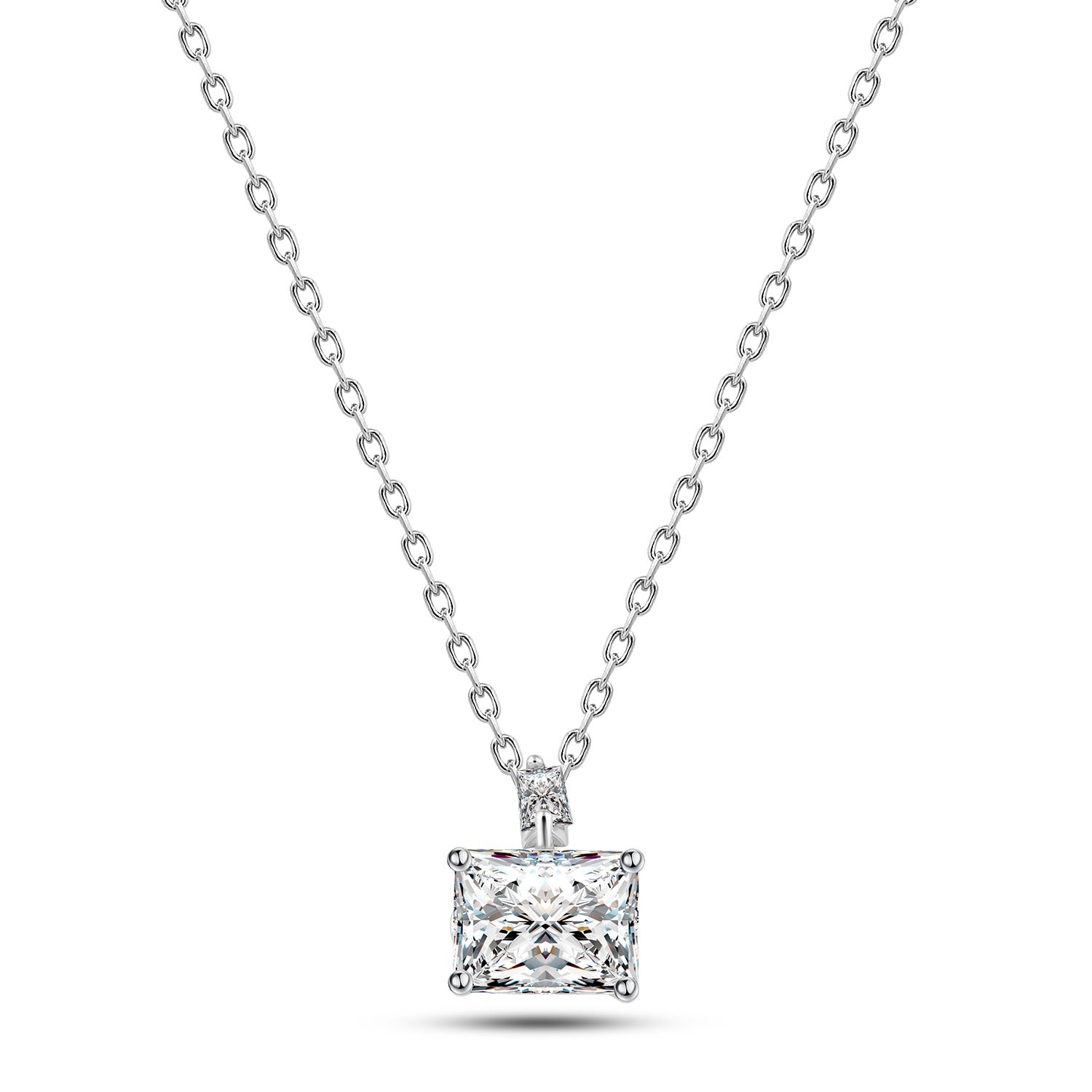 Necklace "Tennis Sparkle" – 925 Silver