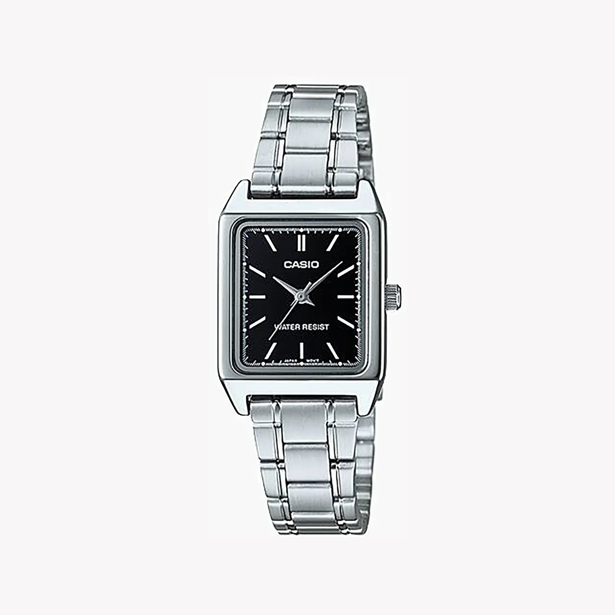 Casio Women's Stainless Steel Watch, Black Dial - LTP-V007D-1EUDF