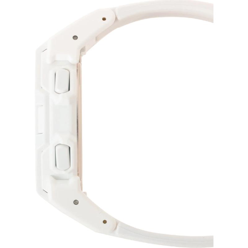 Casio G-SHOCK Men's Digital Analog Sport Watch with White Resin Strap
