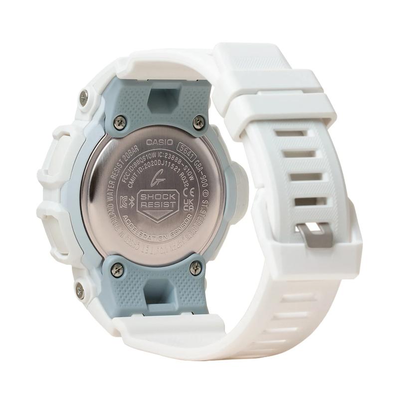 Casio G-SHOCK Men's Digital Analog Sport Watch with White Resin Strap