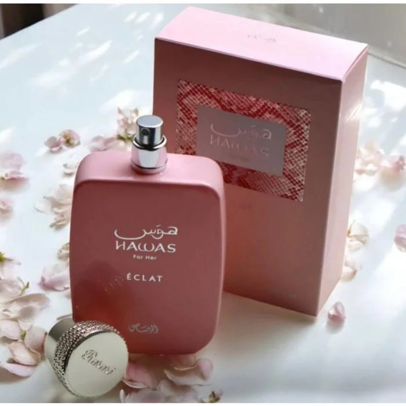 Hawas Eclat By Rasasi For Women - Eau de Parfum - 100 ml