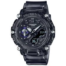 GA-2200SKL-8ADR – Casio G-Shock Men's Analog-Digital Transparent Watch in Smoky Grey with Resin Strap