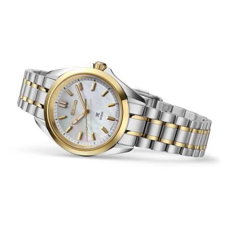 Seiko Mother-of-Pearl Dial Two-Tone Women's Watch
