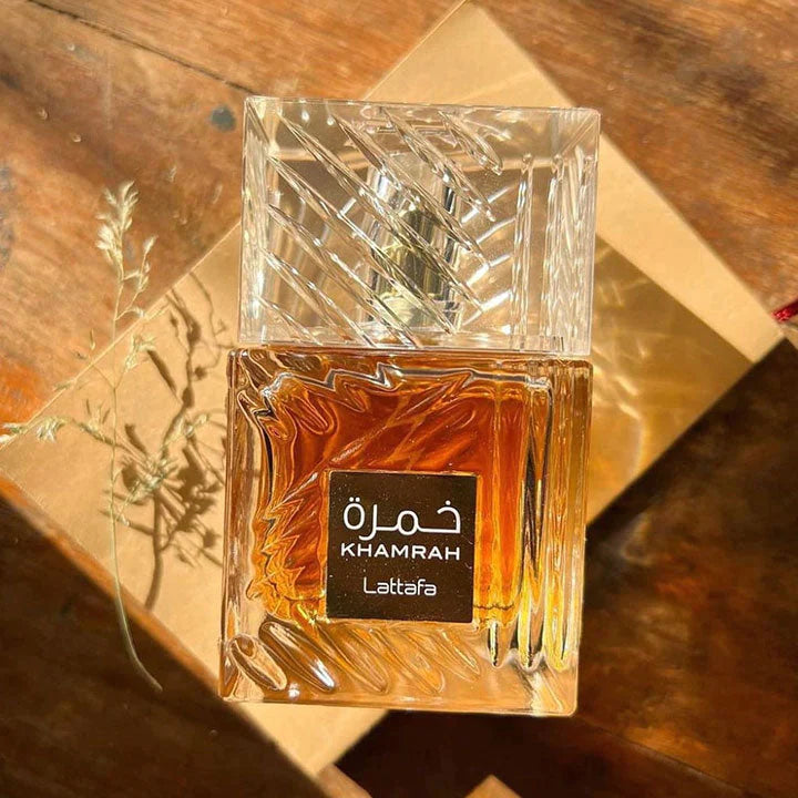 Khamrah By Lattafa for unisex - 100 ml, Eau de Parfum