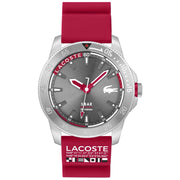 Lacoste Regatta Quartz Red Rubber Band Men's Watch - 2011333