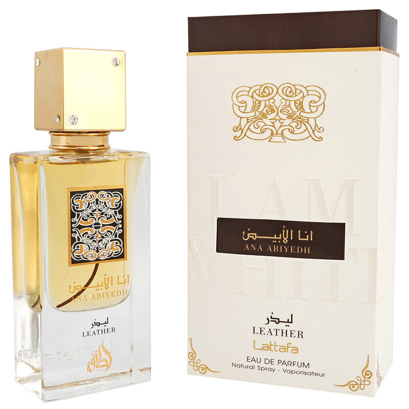 Lattafa Ana Abiyedh Leather Unisex Perfume - 60ml