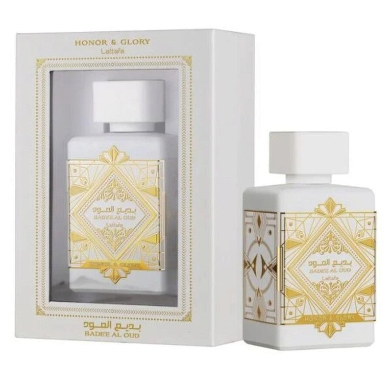 Badi' Al Oud Honor &amp; Glory Perfume by Lattafa for Unisex, Eau de Parfum - 100ml