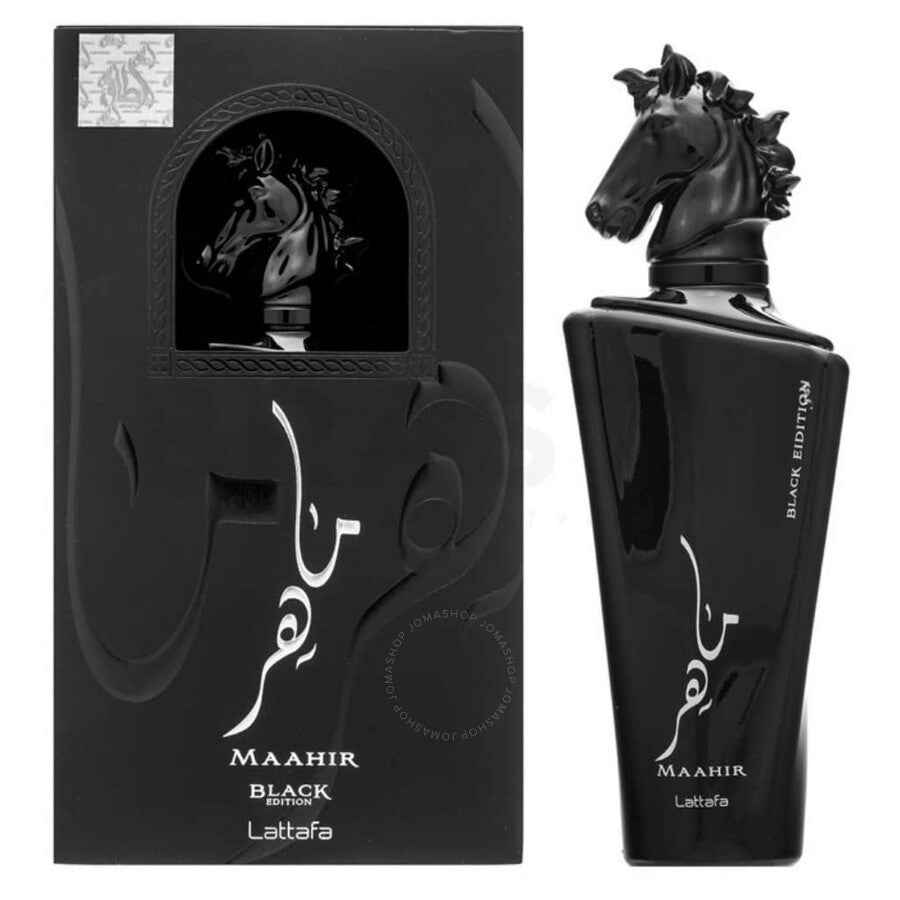 عطر ماهر بلاك ايديشن من لطافة للجنسين , او دو بارفان - 100مل