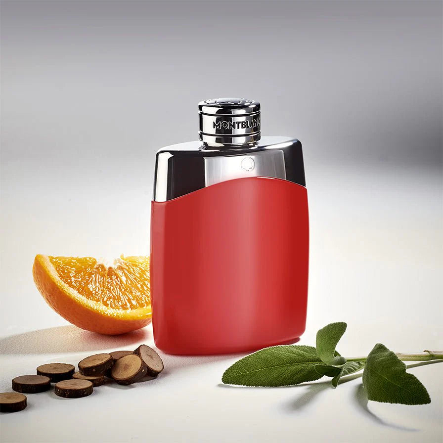 عطر ليجند ريد من مونت بلانك للرجال - 100 مل، أو دو بارفان